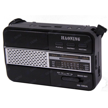 Радиоприемник Haoning HN-106UA black-1