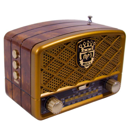 Радиоприемник MEIER M-138BT brown-2