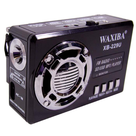 Радиоприемник WAXIBA XB-229U black-2