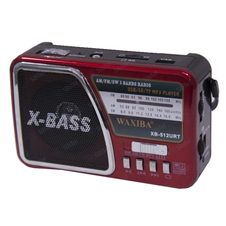 Радиоприемник WAXIBA XB-512URT red-1