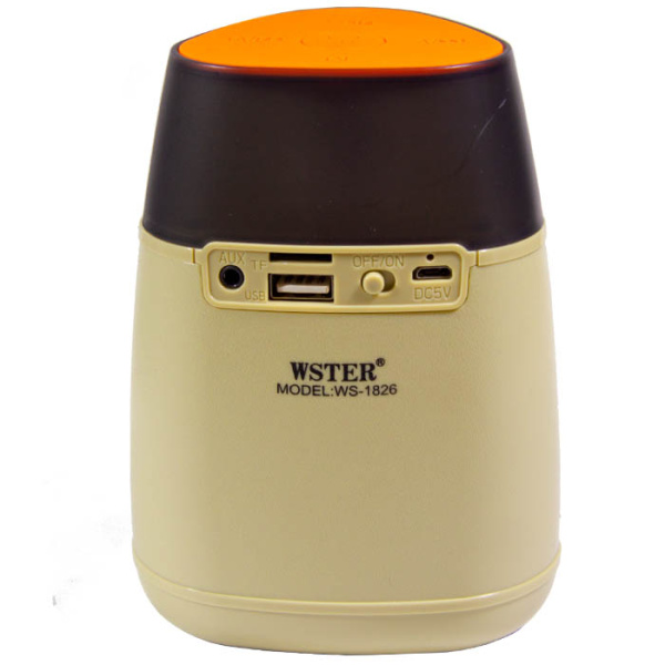 Колонка портативная Wster WS-1826 -2 green orig