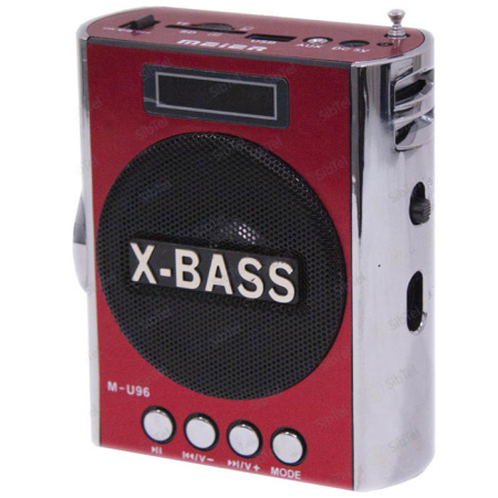 Радиоприемник MEIER M-U96 red-1