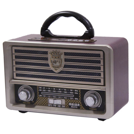 Радиоприемник MEIER M-U113 red-1