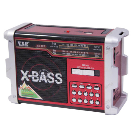 Радиоприемник VXR VX-325 red-1