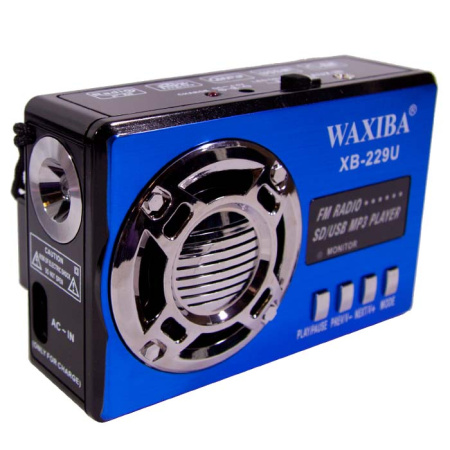 Радиоприемник WAXIBA XB-229U blue-2