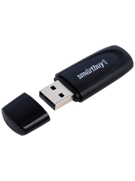 Флешка USB2.0 16Gb SmartBuy Scout black 2
