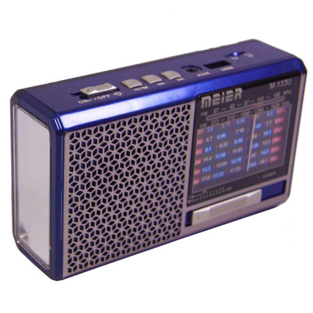 Радиоприемник MEIER M-U133 blue-1
