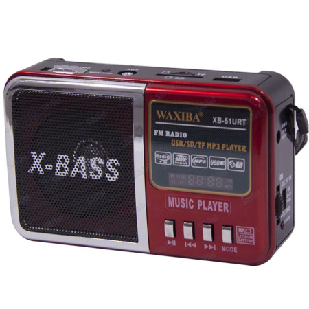 Радиоприемник WAXIBA XB-51URT red