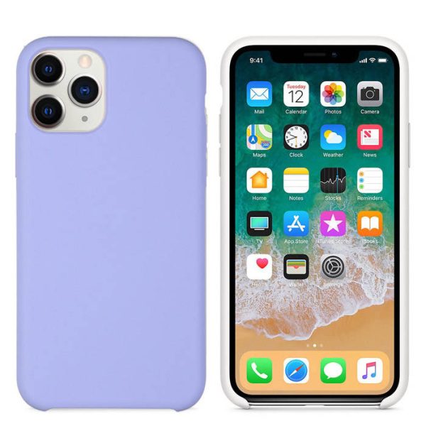 Чехол Iphone 11 Pro Max Silicone Case (20) лавандовый