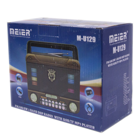Радиоприемник MEIER M-U129 box 