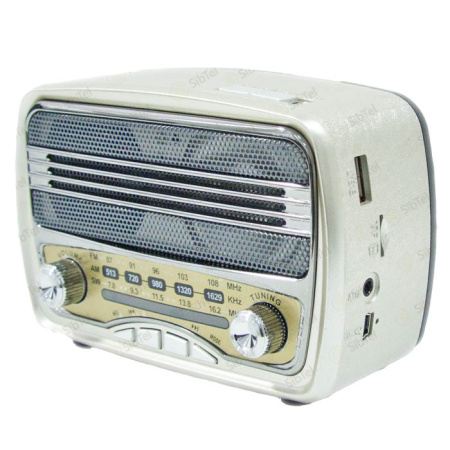 Радиоприемник MEIER M-166BT silver-1