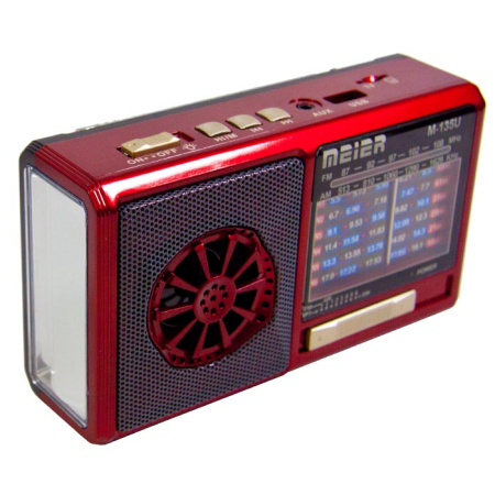 Радиоприемник MEIER M-U135 red-1