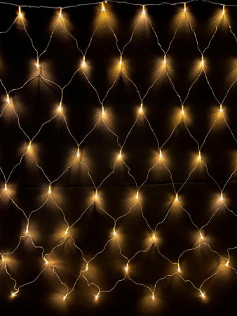 LED-8022 СЕТКА 2-2 желтая 2