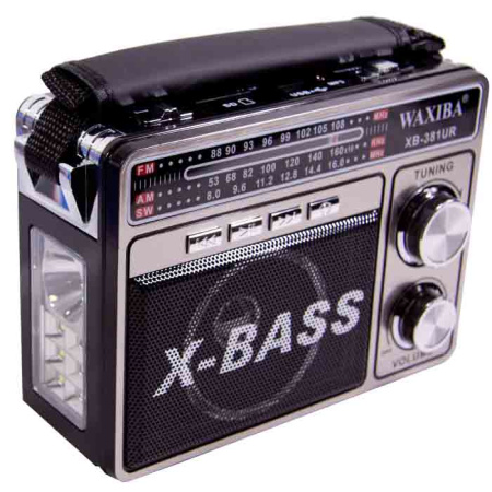 Радиоприемник WAXIBA XB-381 silver-1