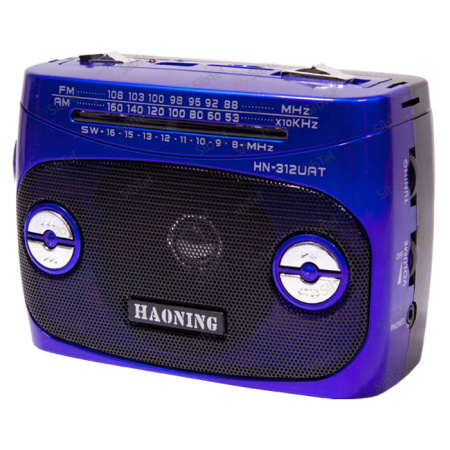 Радиоприемник Haoning HN-312UAT blue