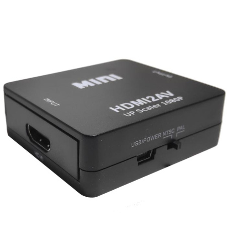 Адаптер Converter  HDMI to 3RCA black-3