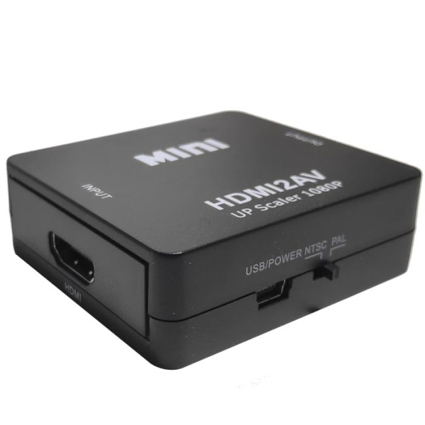 Адаптер Converter  HDMI to 3RCA black-3