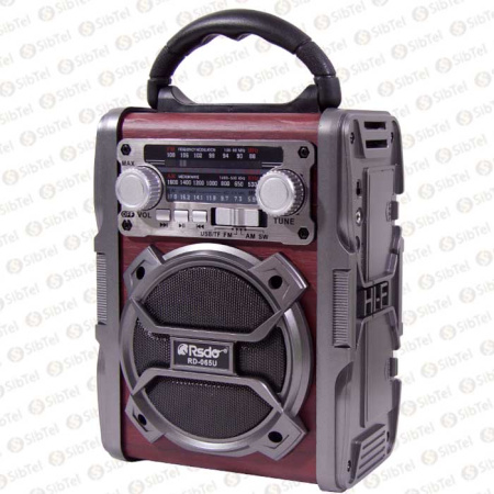 Радиоприемник RSDO RD-065U  red