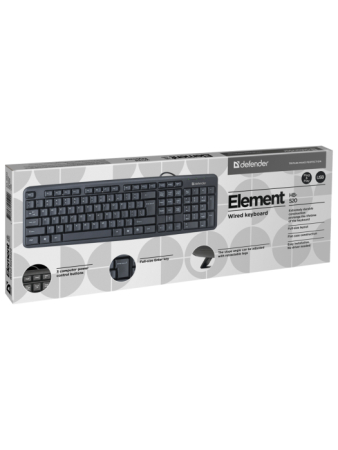 Defender ELEMENT HB-520-B USB black 2