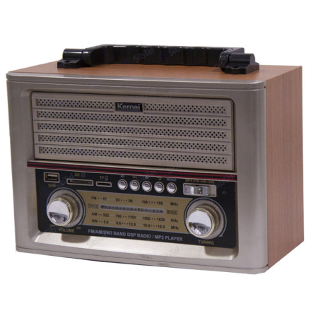 Радиоприемник Kemai MD-1705U brown-1