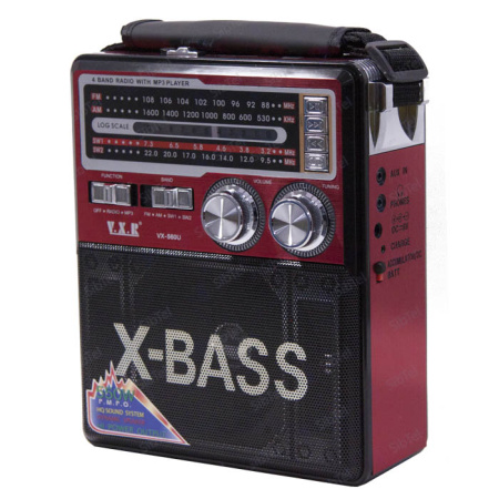 Радиоприемник VXR VX-560 red-1