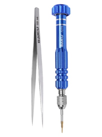 Набор отверток + пинцет BAKU BK-7270 2