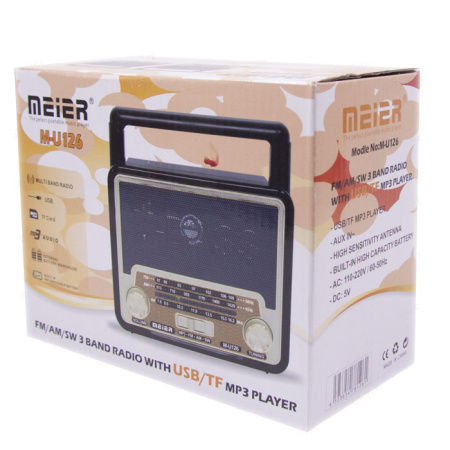 Радиоприемник MEIER M-U126 box
