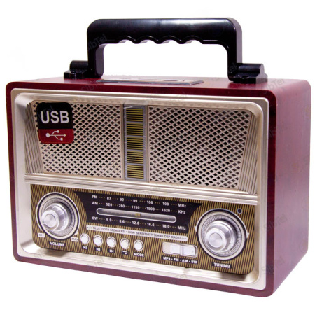 Радиоприемник Kemai MD-1802BT (+bluetooth) brown