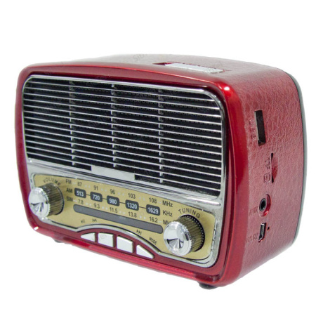 Радиоприемник MEIER M-165BT red-1