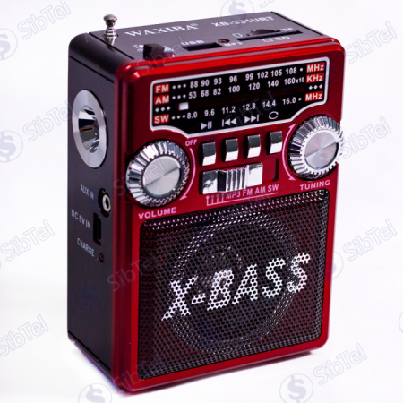 Радиоприемник WAXIBA XB-331 red