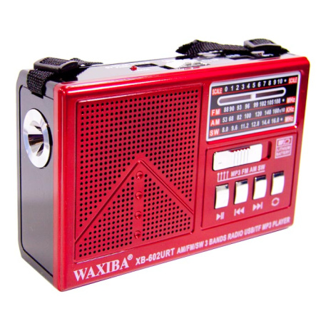 Радиоприемник WAXIBA XB-602 red-2
