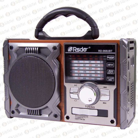 Радиоприемник RSDO RD-068U  brown