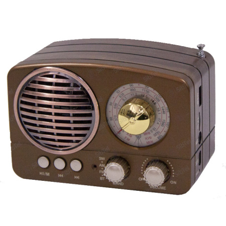 Радиоприемник MEIER M-161BT brown-1