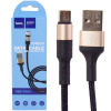 Data-кабель microUSB Hoco X26 Xpress (1m) blackgold