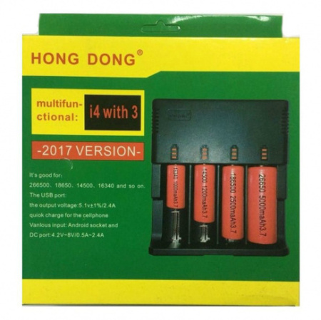 Зарядное устройство Hong Dong 2441 ) 4слота