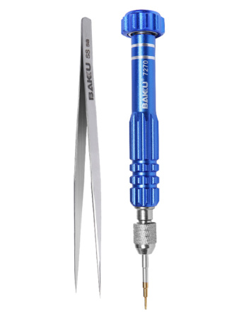 Набор отверток + пинцет BAKU BK-7270 2