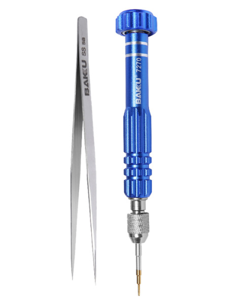 Набор отверток + пинцет BAKU BK-7270 2