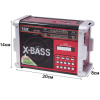 Радиоприемник VXR VX-325 red-1