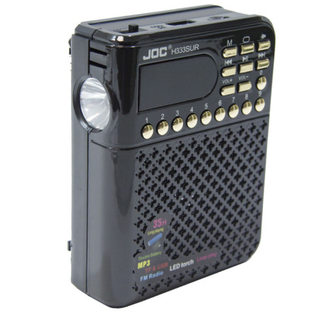 Радиоприемник JOC H333SUR  black-1