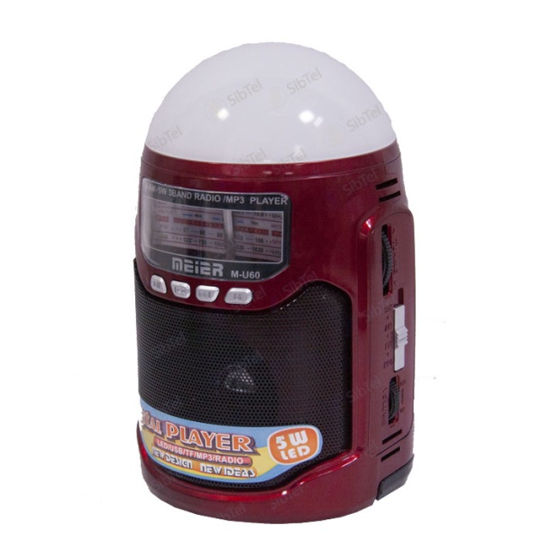 Радиоприемник MEIER M-U60 red-1