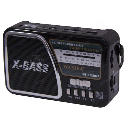Радиоприемник WAXIBA XB-512URT black-1