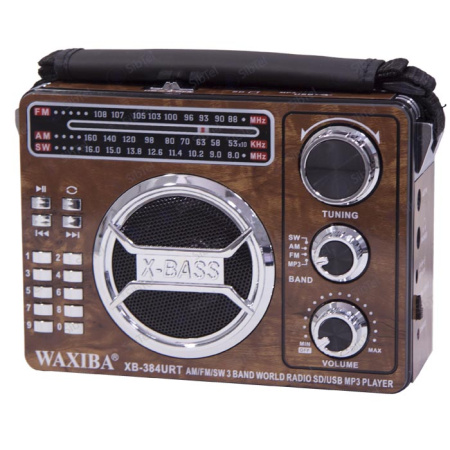 Радиоприемник WAXIBA XB-384 brown